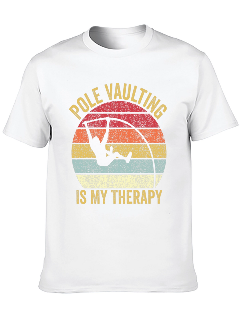 Pole Vaulting Is My Therapy T-Shirt