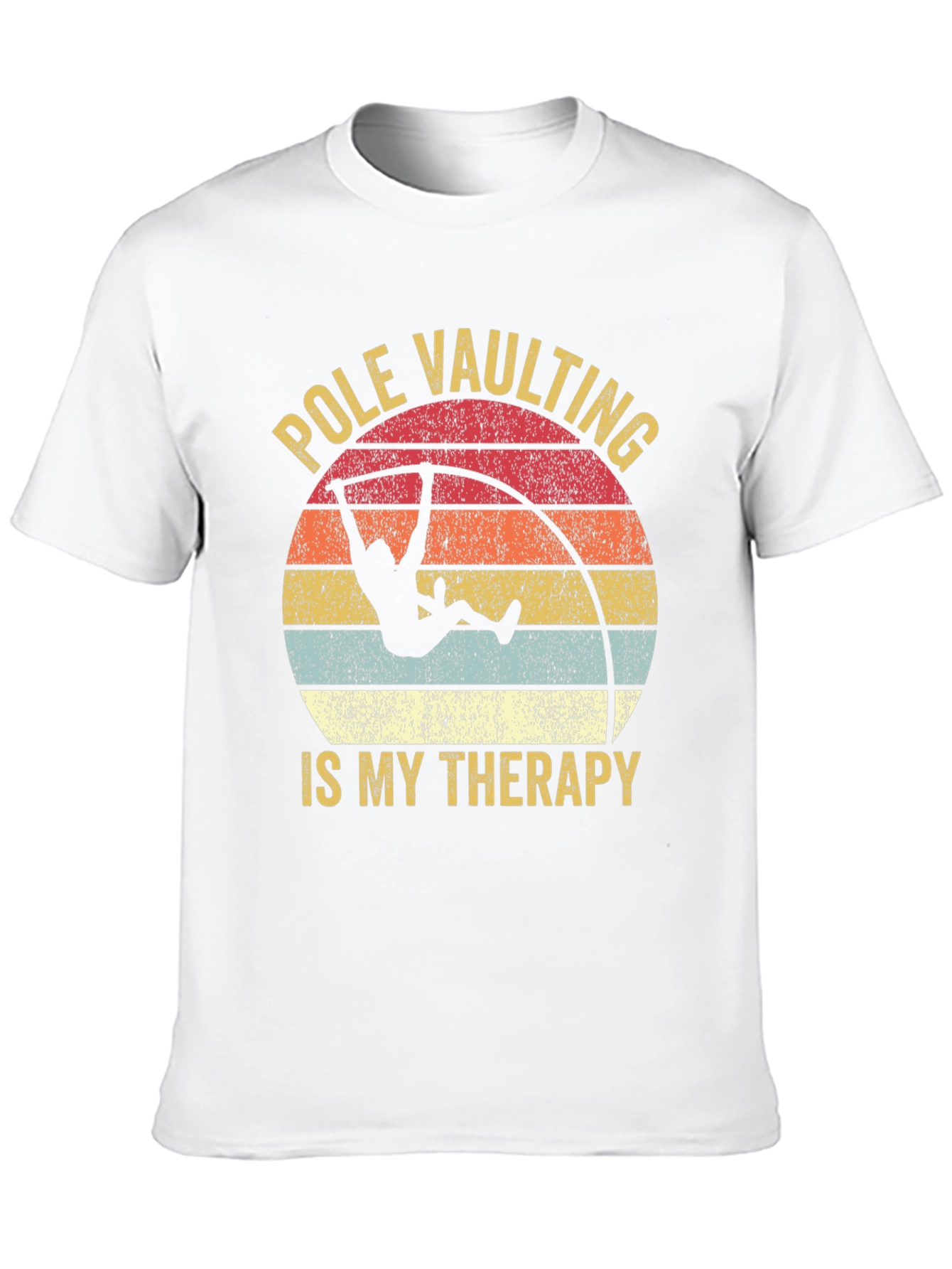 Pole Vaulting Is My Therapy T-Shirt