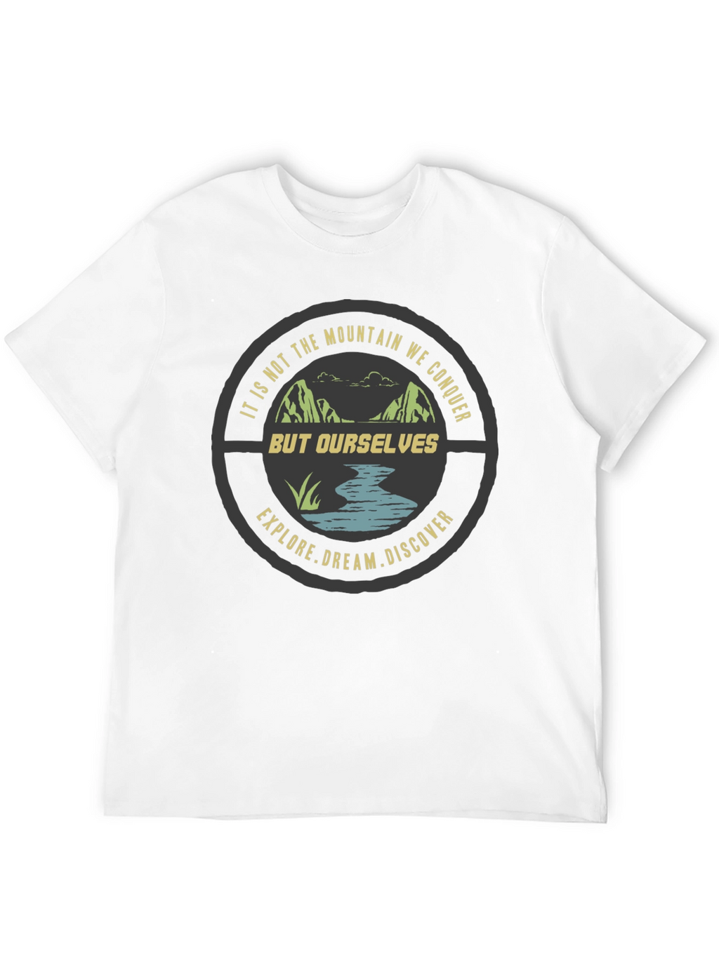 Adventure Graphic T-Shirt - Explore Dream Discover