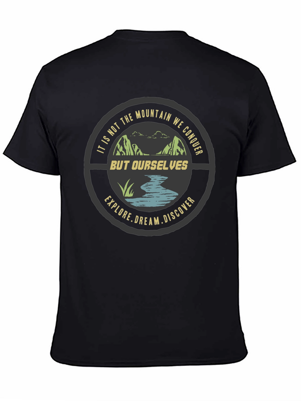 Adventure Graphic T-Shirt - Explore Dream Discover