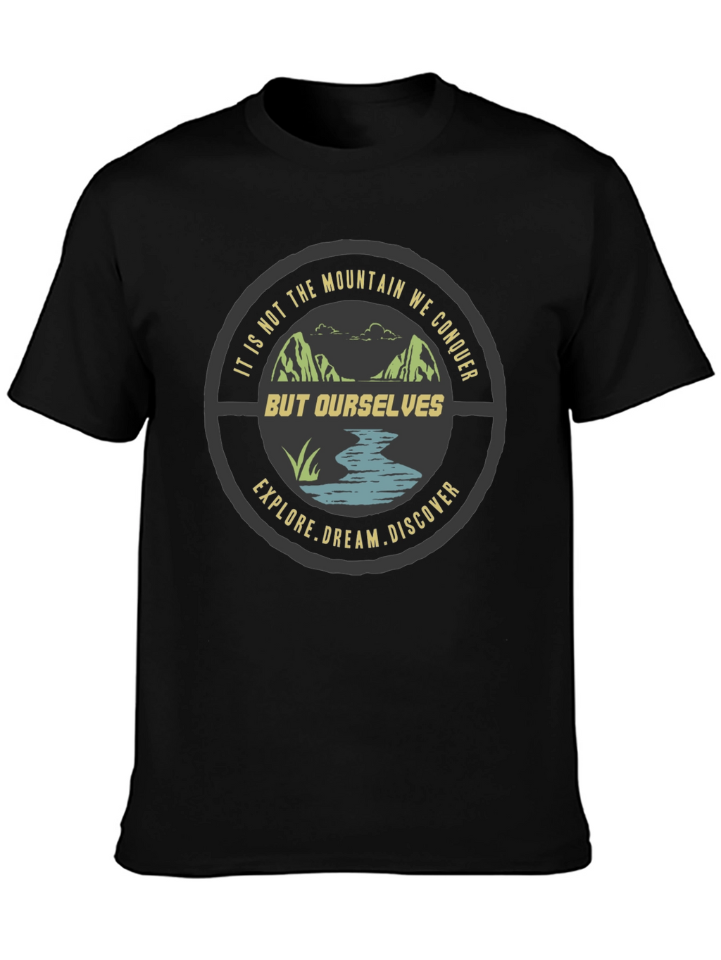 Adventure Graphic T-Shirt - Explore Dream Discover