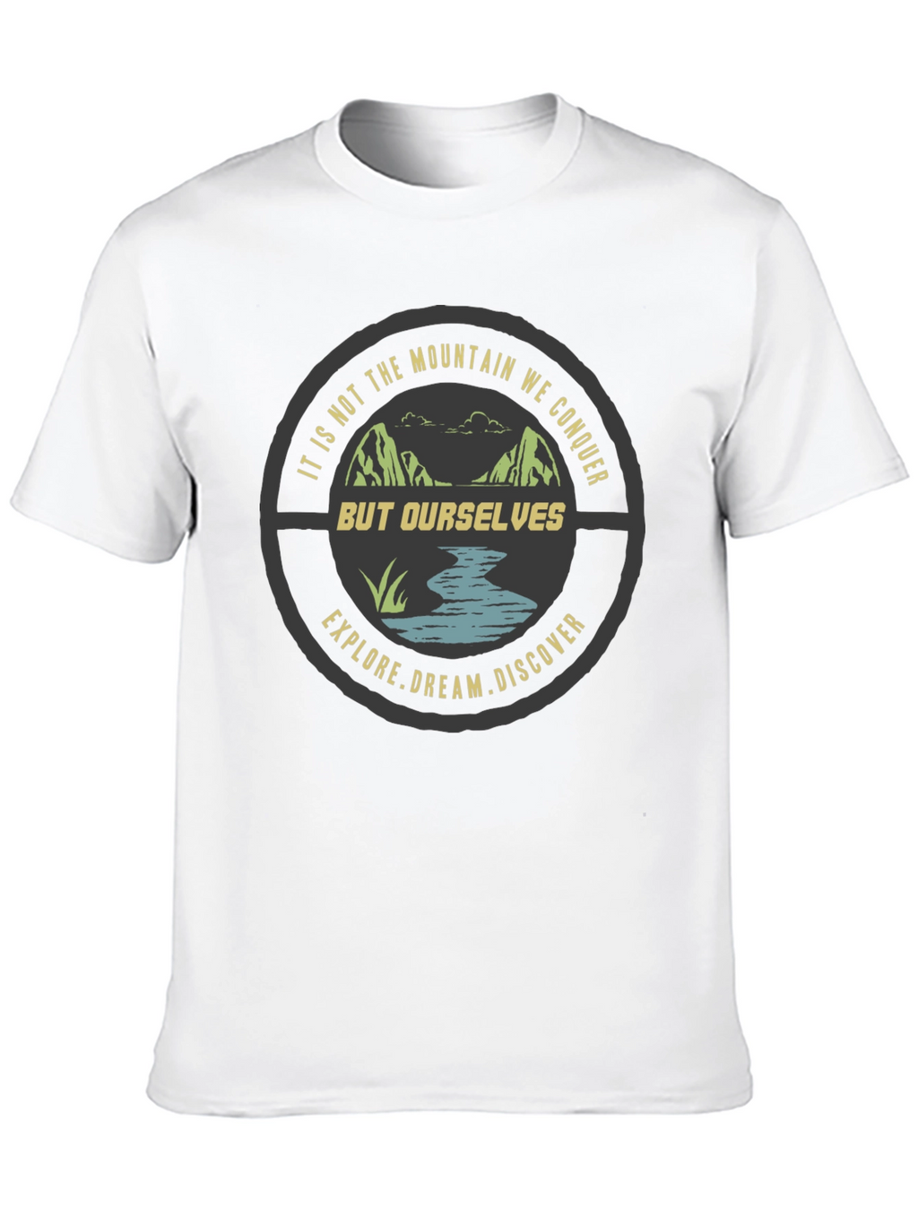 Adventure Graphic T-Shirt - Explore Dream Discover