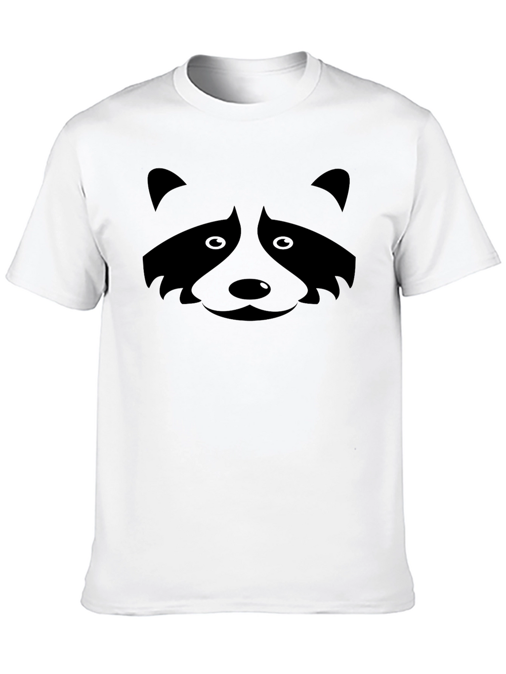 Black Raccoon Graphic T-Shirt
