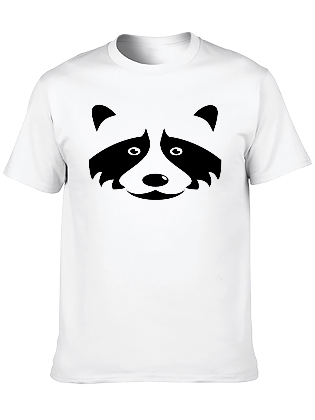 Black Raccoon Graphic T-Shirt