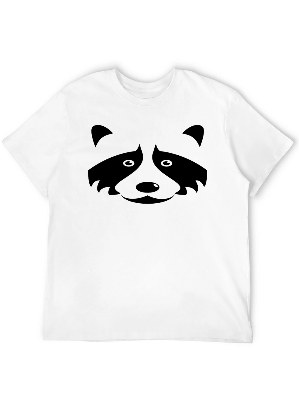 Black Raccoon Graphic T-Shirt