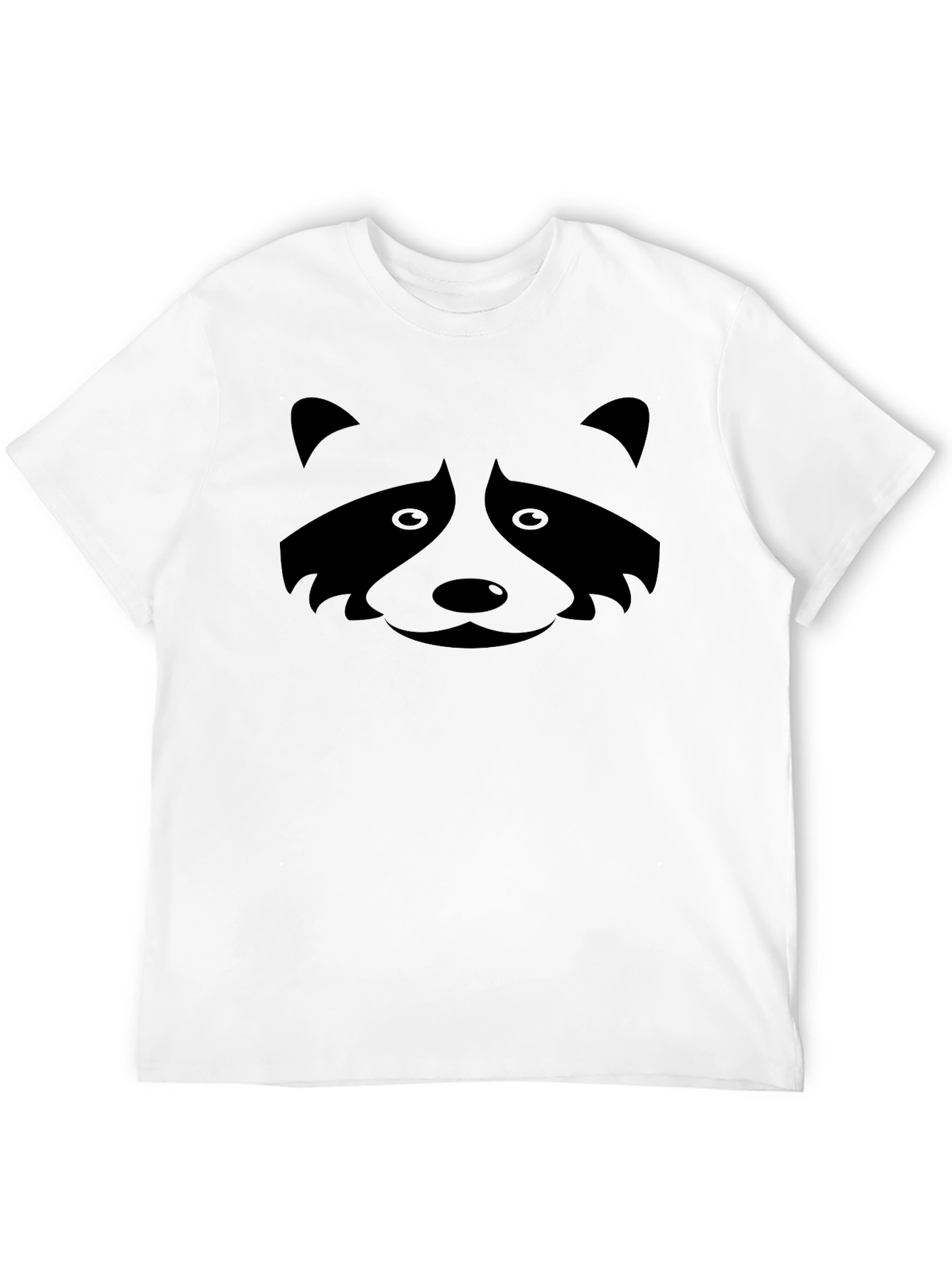 Black Raccoon Graphic T-Shirt