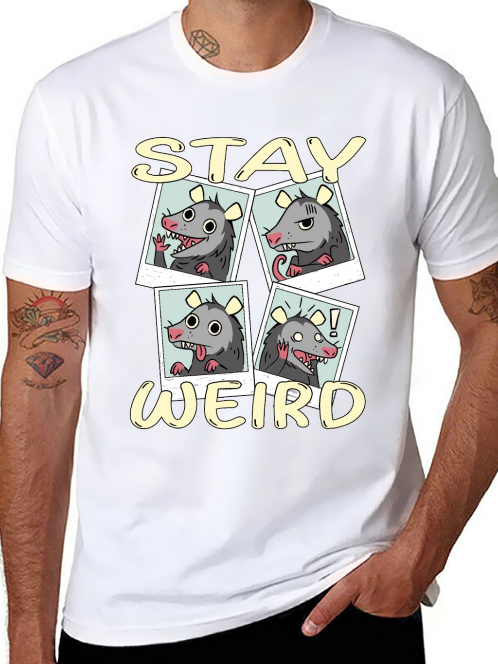 Stay Weird Opossum T-Shirt