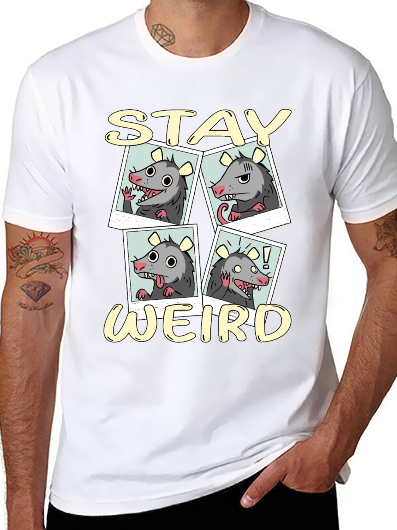 Stay Weird Opossum T-Shirt