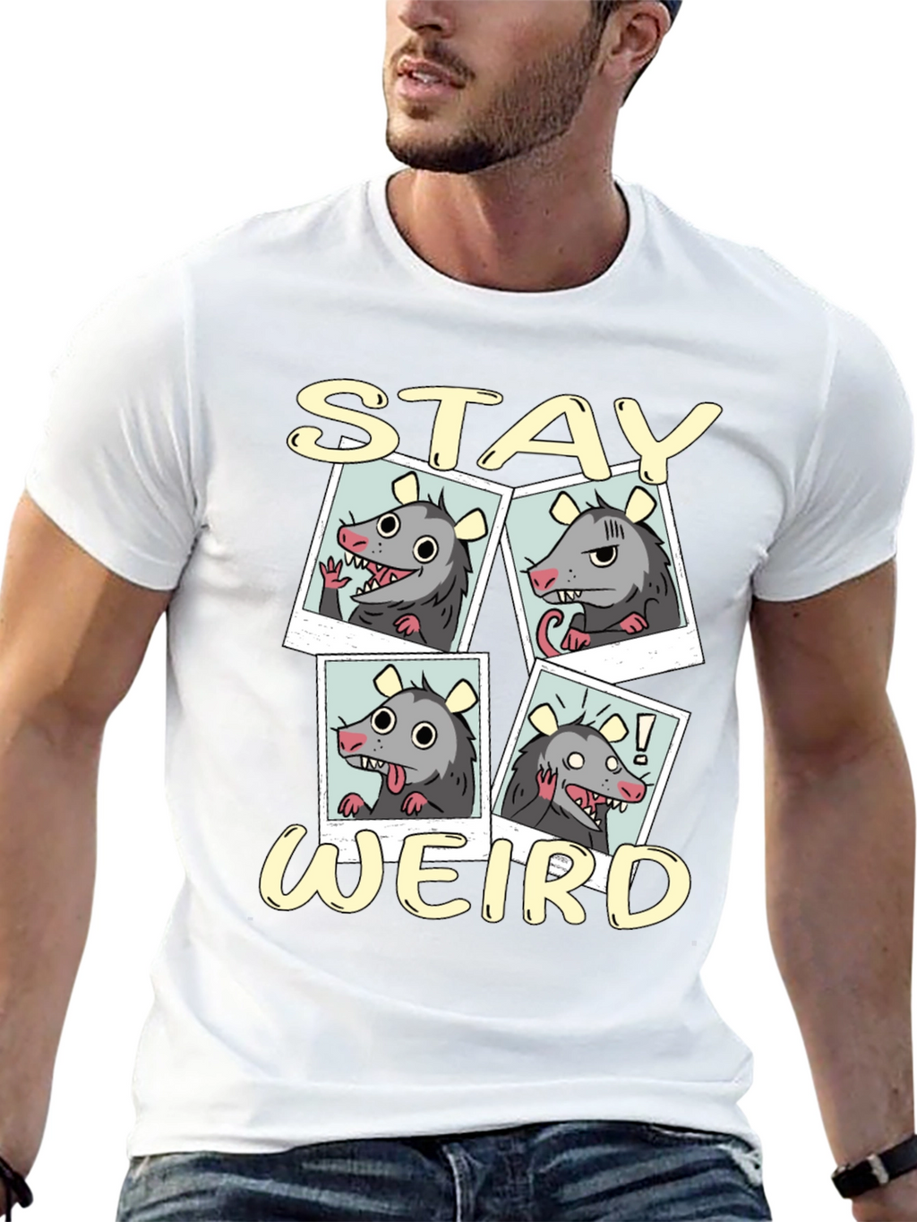 Stay Weird Opossum T-Shirt