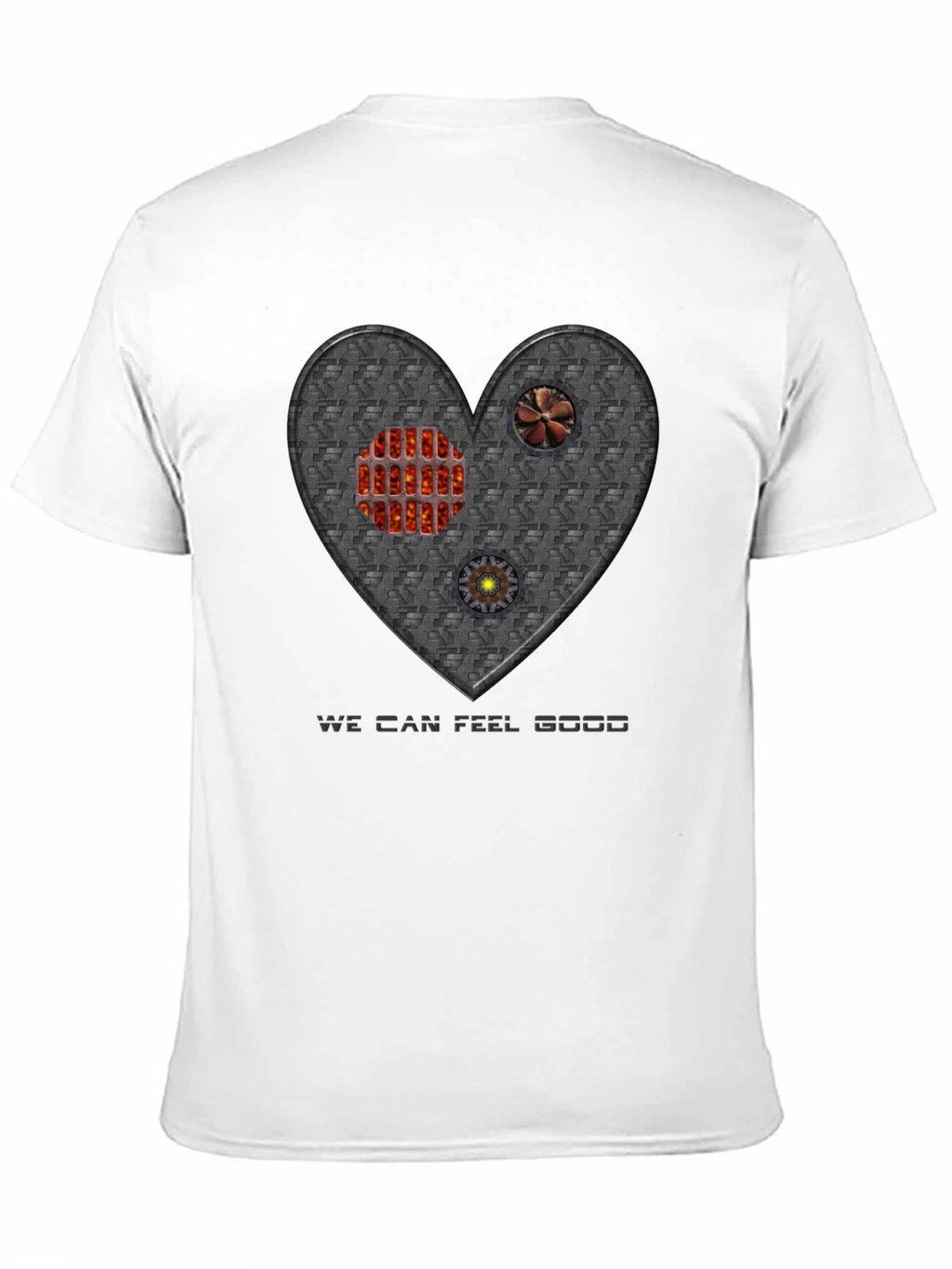 Steampunk Heart T-Shirt - Feel Good