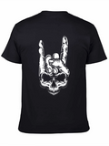 Skull Hand Graphic Tee - Rock On!