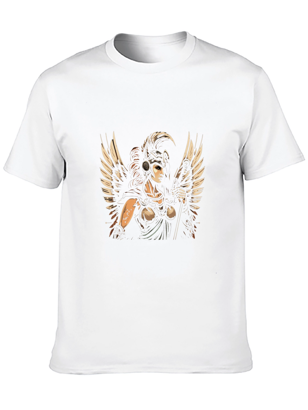 Valkyrie Graphic Black T-Shirt - Norse Mythology