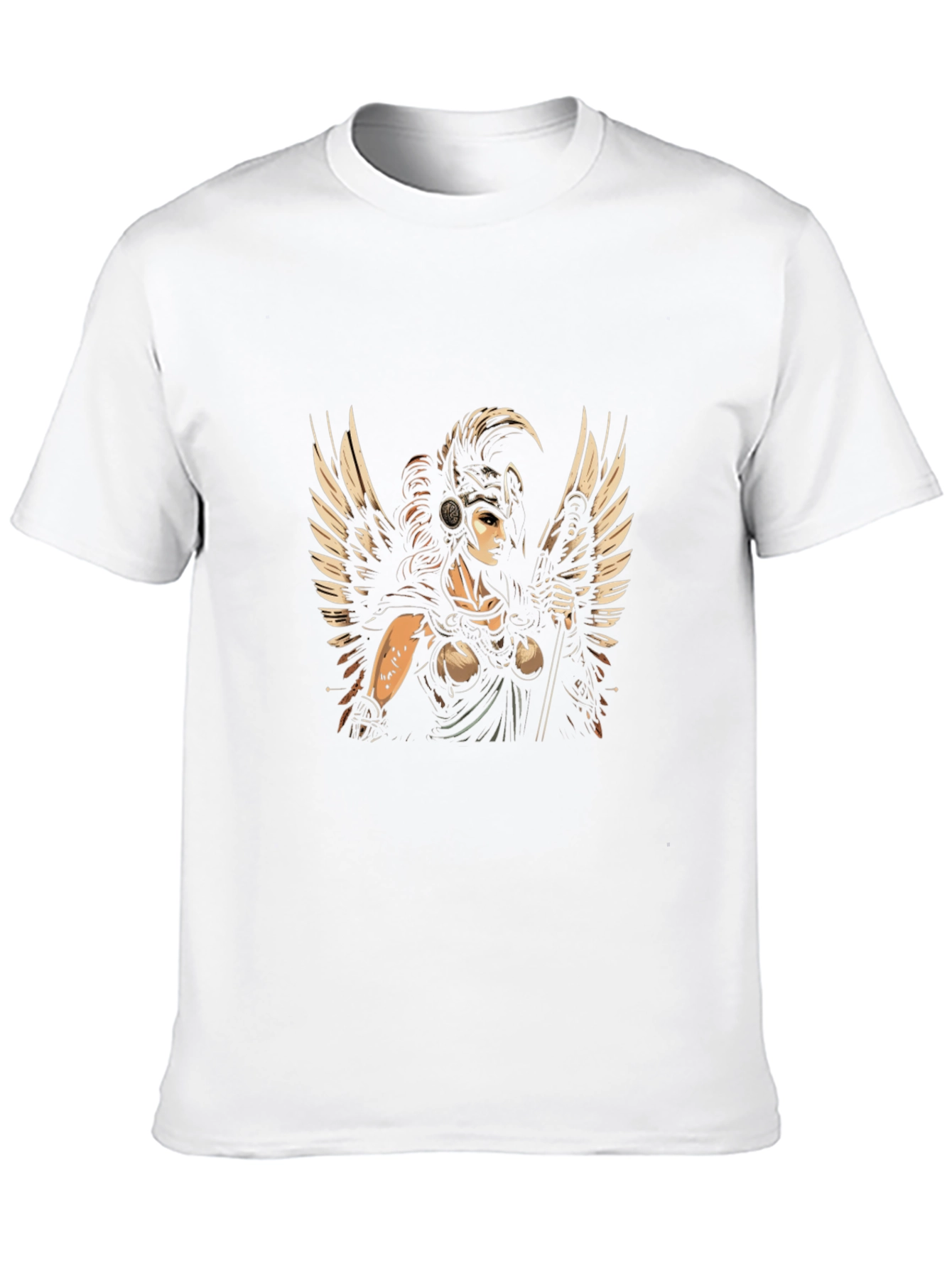 Valkyrie Graphic Black T-Shirt - Norse Mythology