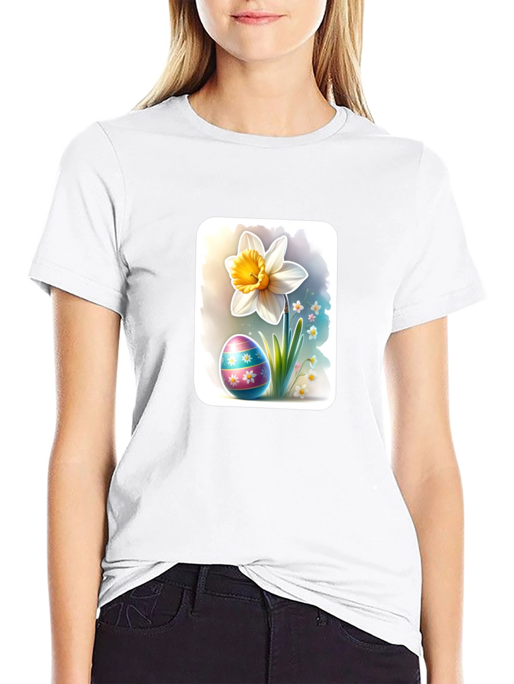 Easter Egg & Daffodil T-Shirt