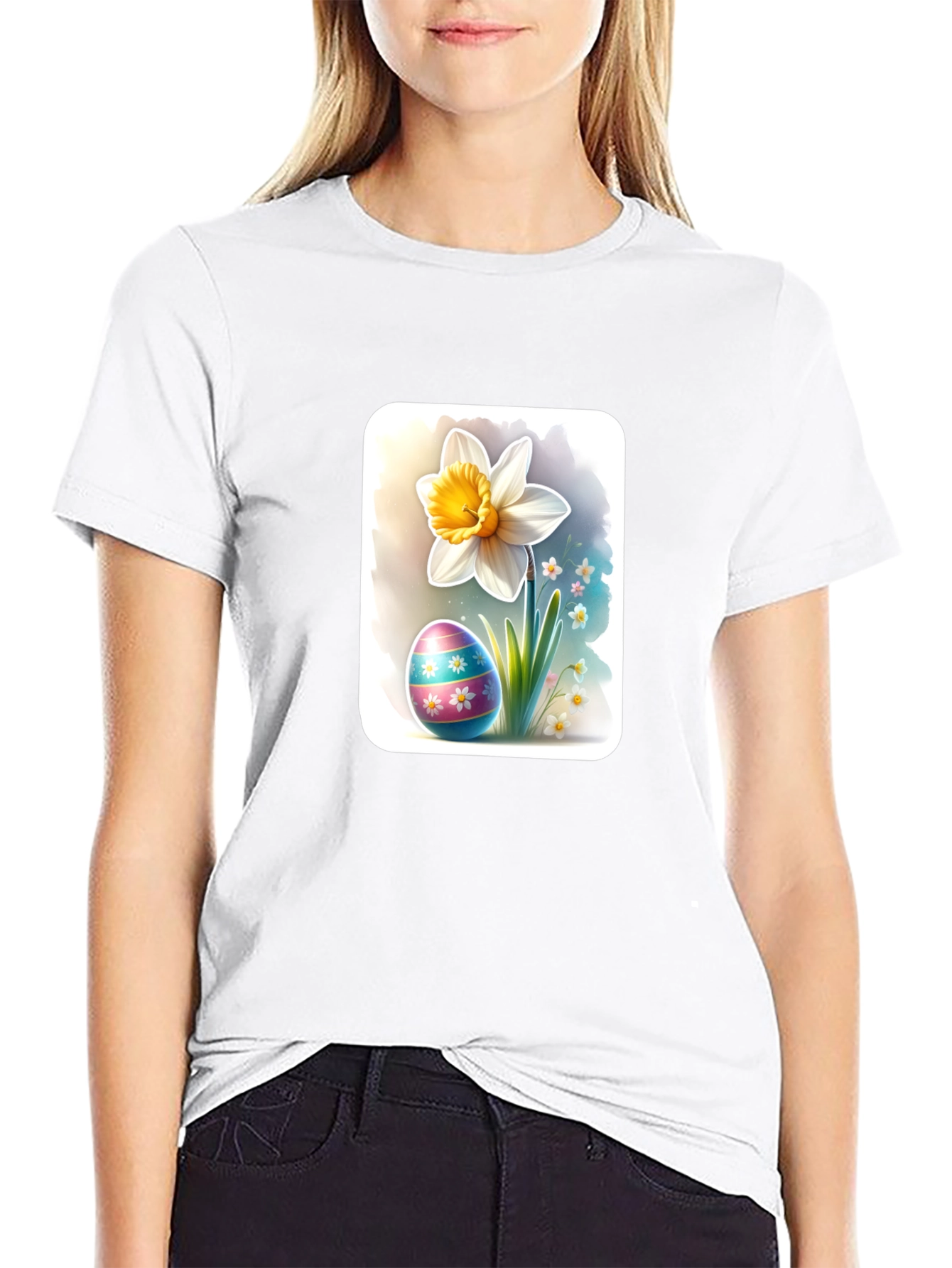 Easter Egg & Daffodil T-Shirt