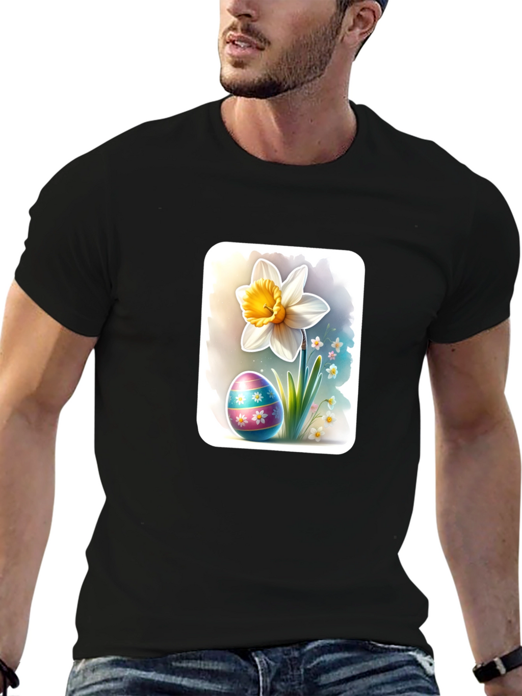 Easter Egg & Daffodil T-Shirt