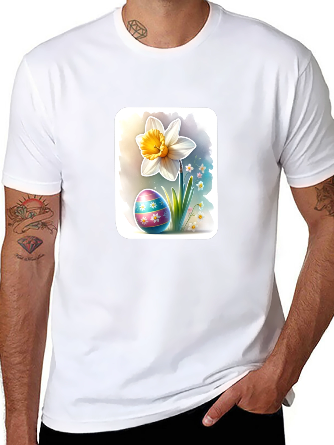 Easter Egg & Daffodil T-Shirt