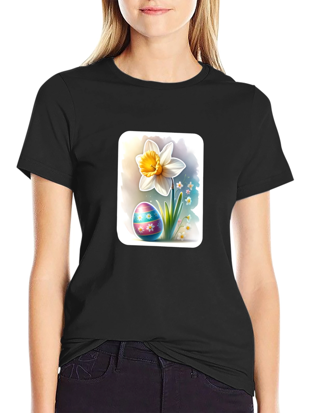 Easter Egg & Daffodil T-Shirt