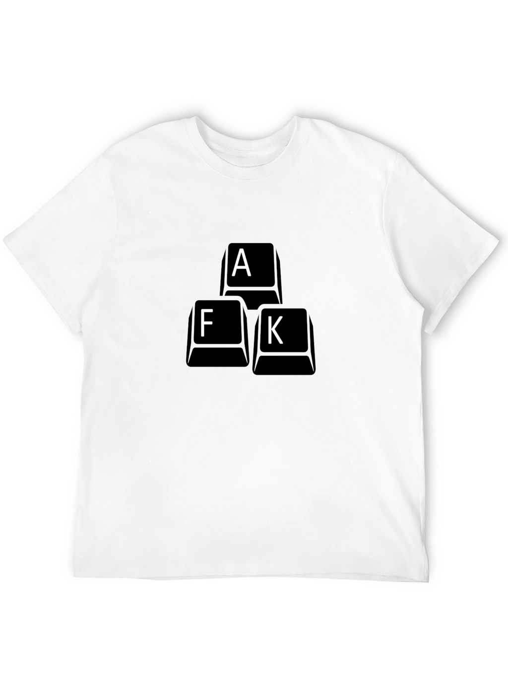 AFK Keyboard Key T-Shirt - Black