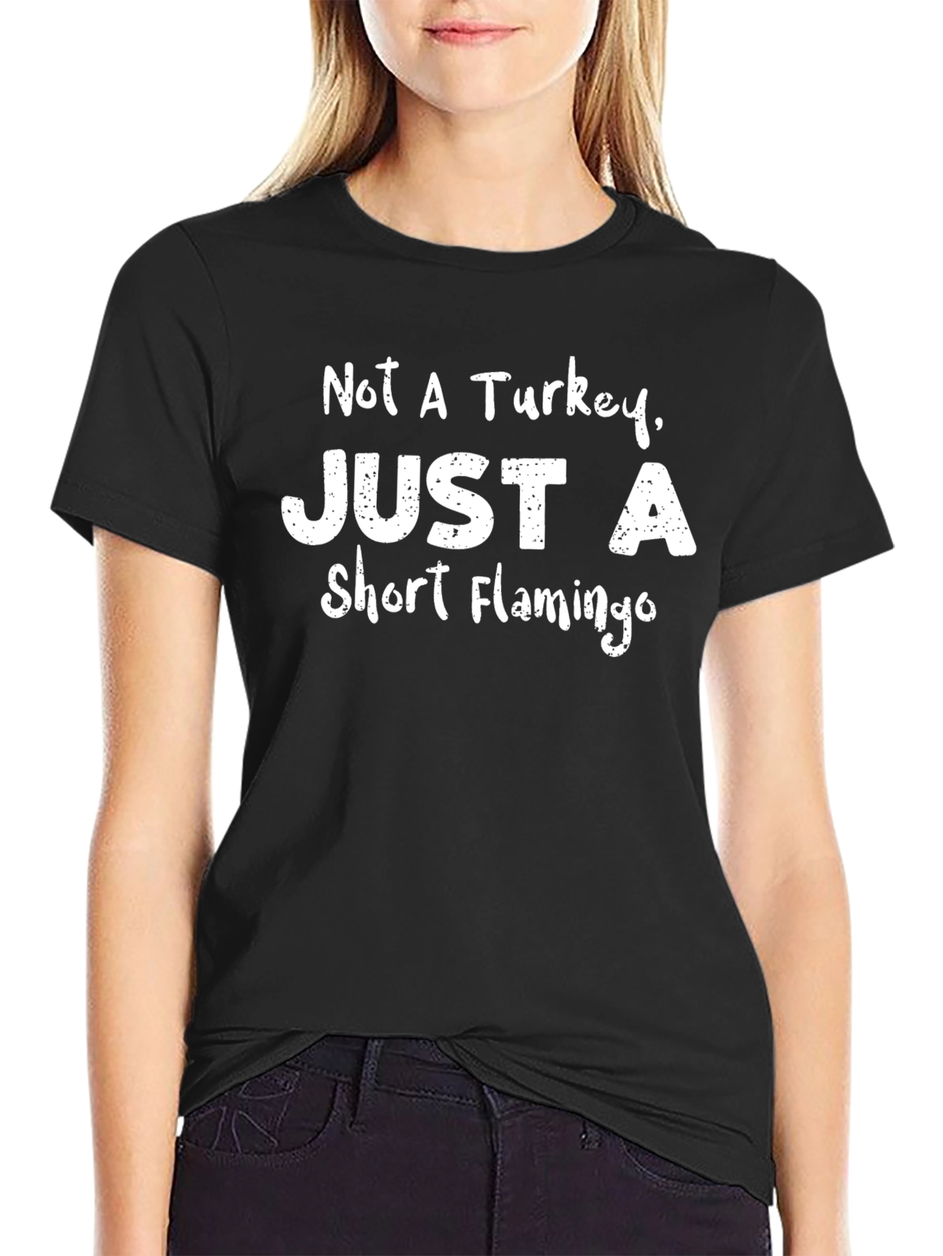 Funny Thanksgiving Flamingo T-Shirt
