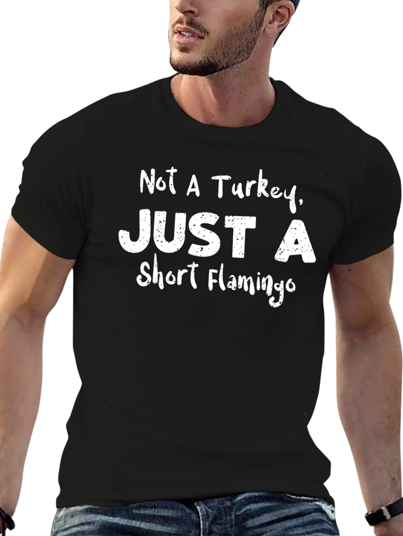 Funny Thanksgiving Flamingo T-Shirt