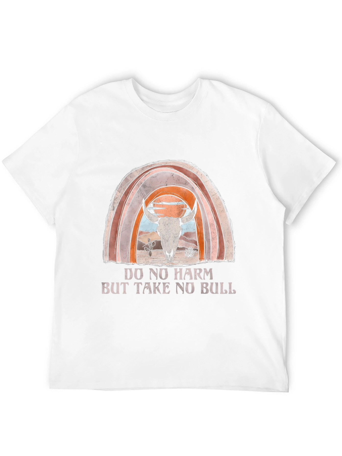 Do No Harm But Take No Bull Graphic T-Shirt