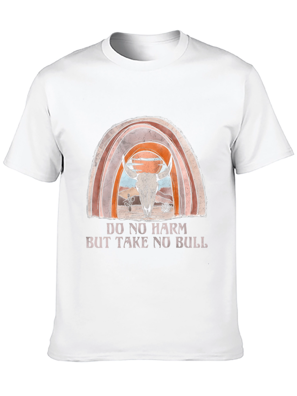 Do No Harm But Take No Bull Graphic T-Shirt