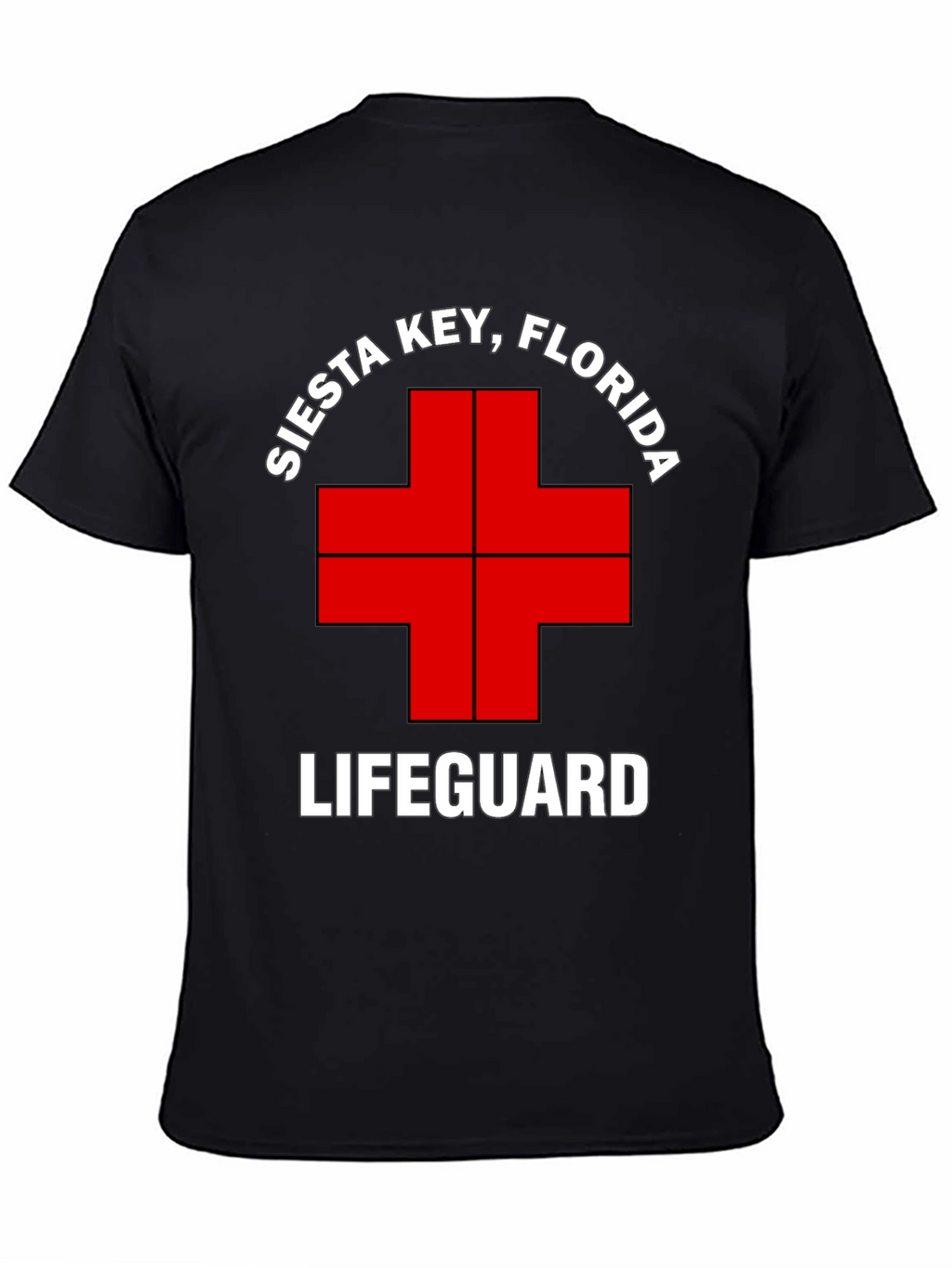 Siesta Key Lifeguard T-Shirt - Florida Beach Tee