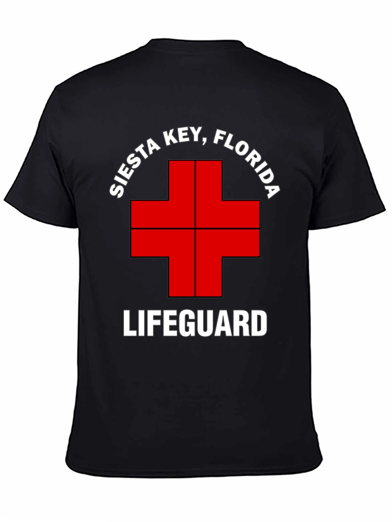 Siesta Key Lifeguard T-Shirt - Florida Beach Tee