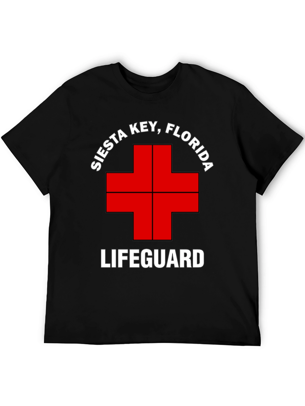 Siesta Key Lifeguard T-Shirt - Florida Beach Tee