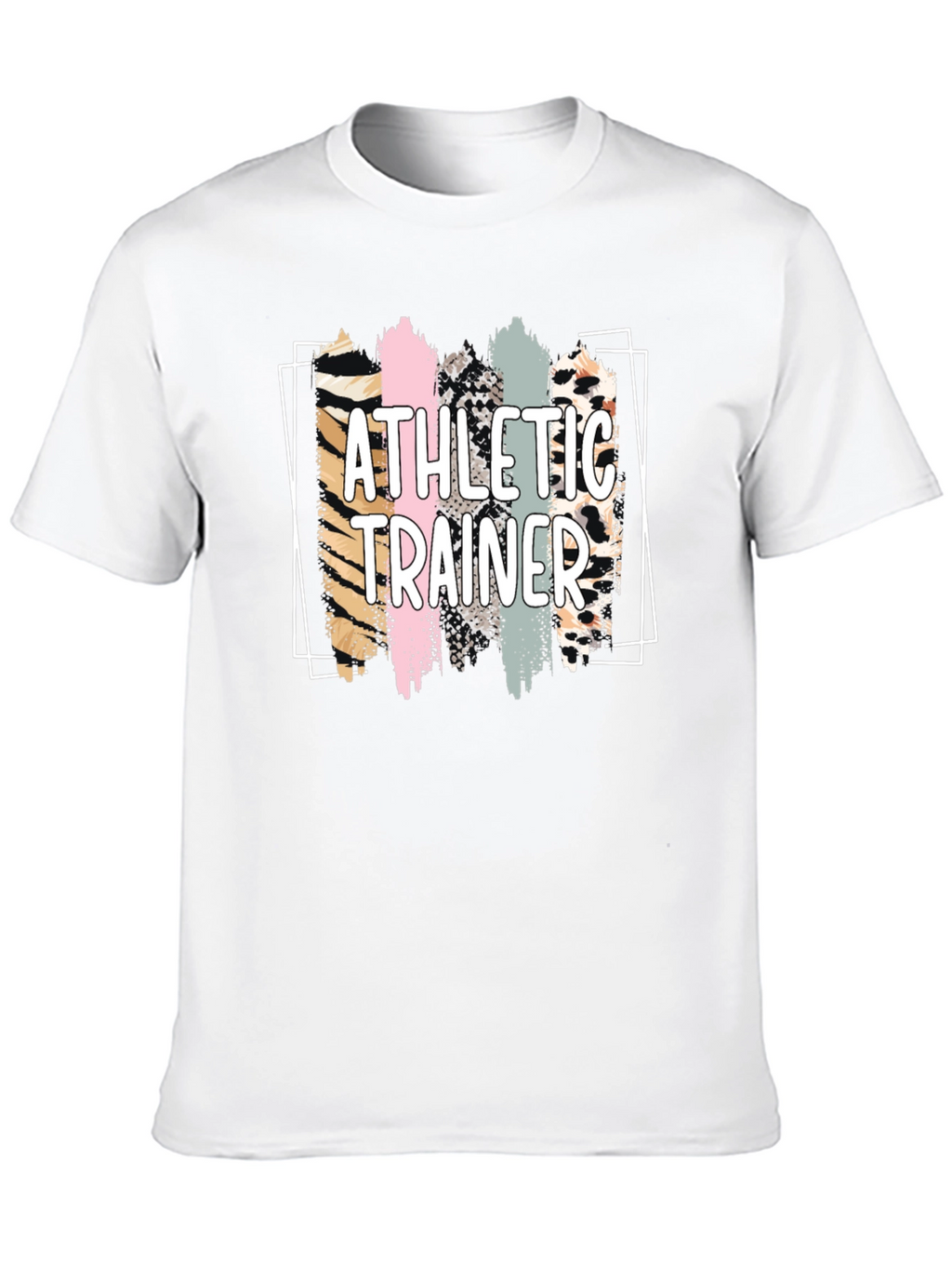 Athletic Trainer Leopard Print T-Shirt