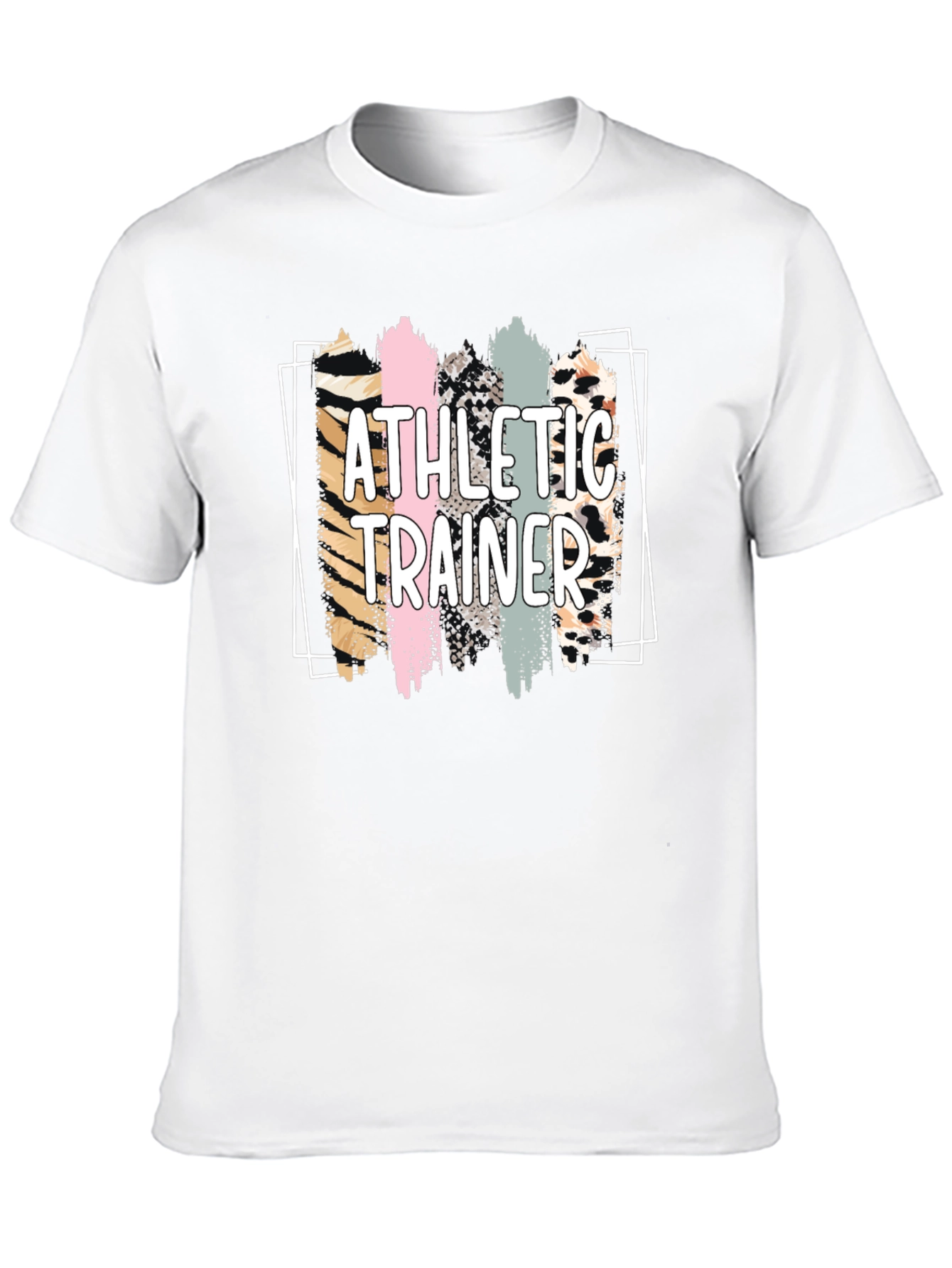 Athletic Trainer Leopard Print T-Shirt