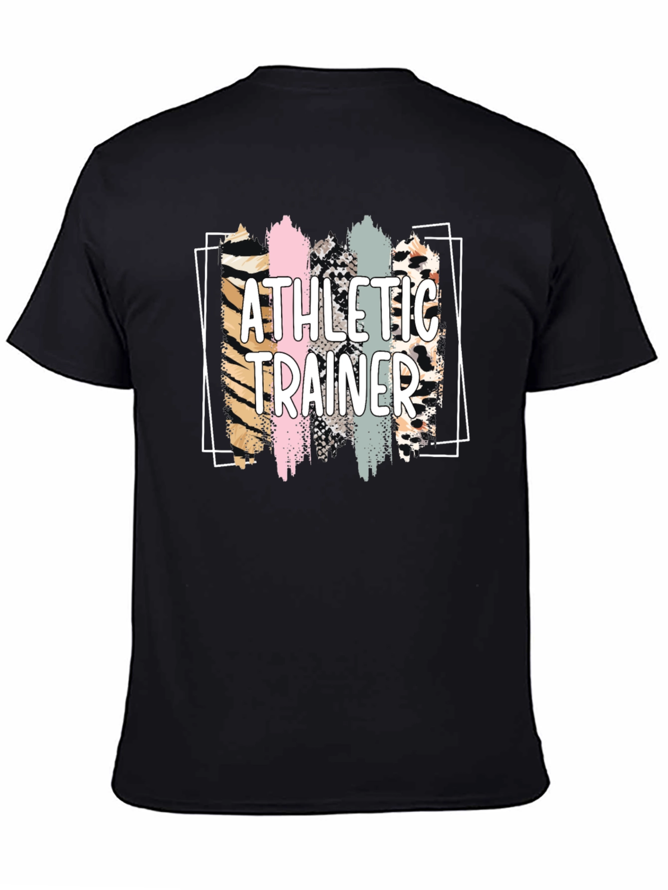 Athletic Trainer Leopard Print T-Shirt