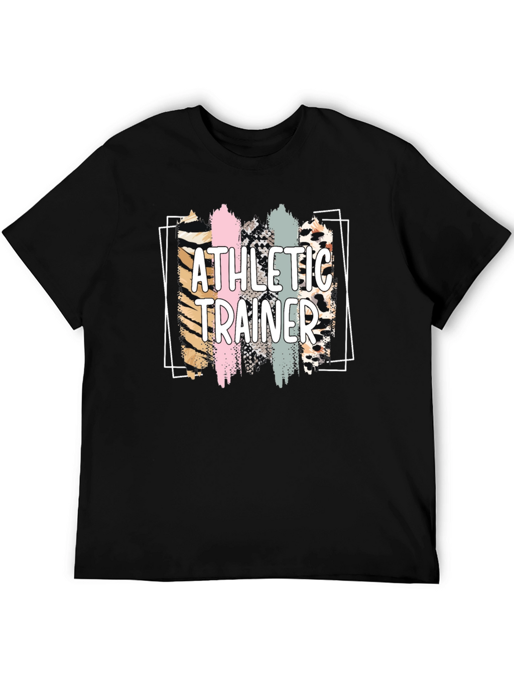 Athletic Trainer Leopard Print T-Shirt