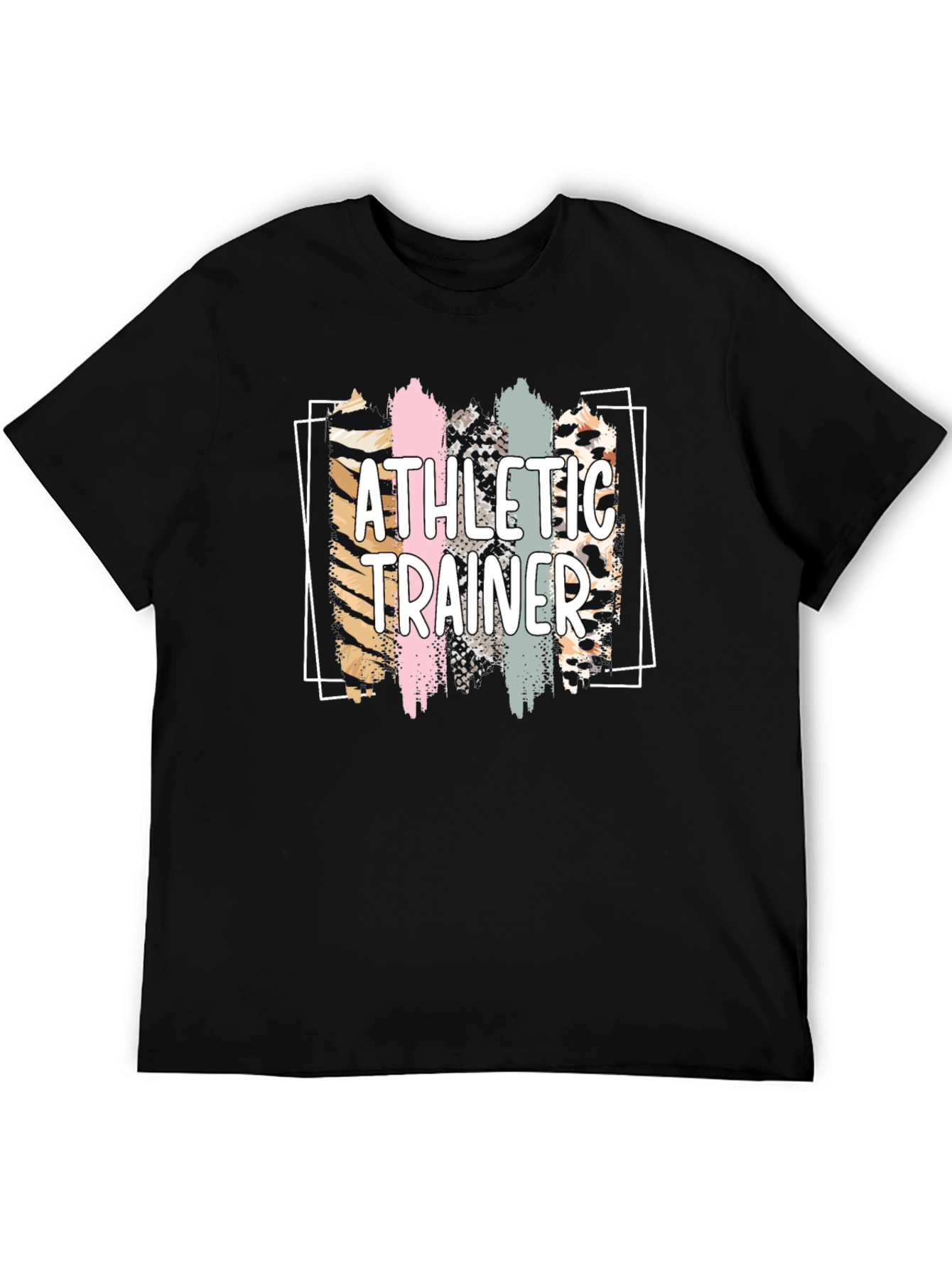 Athletic Trainer Leopard Print T-Shirt