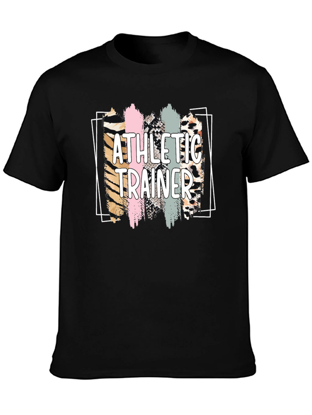 Athletic Trainer Leopard Print T-Shirt