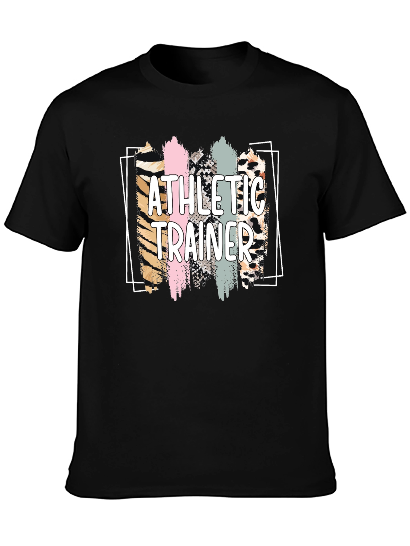 Athletic Trainer Leopard Print T-Shirt