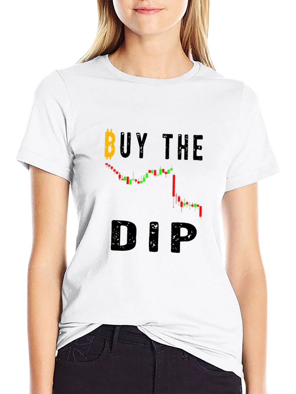 Buy the Dip Bitcoin Crypto T-Shirt