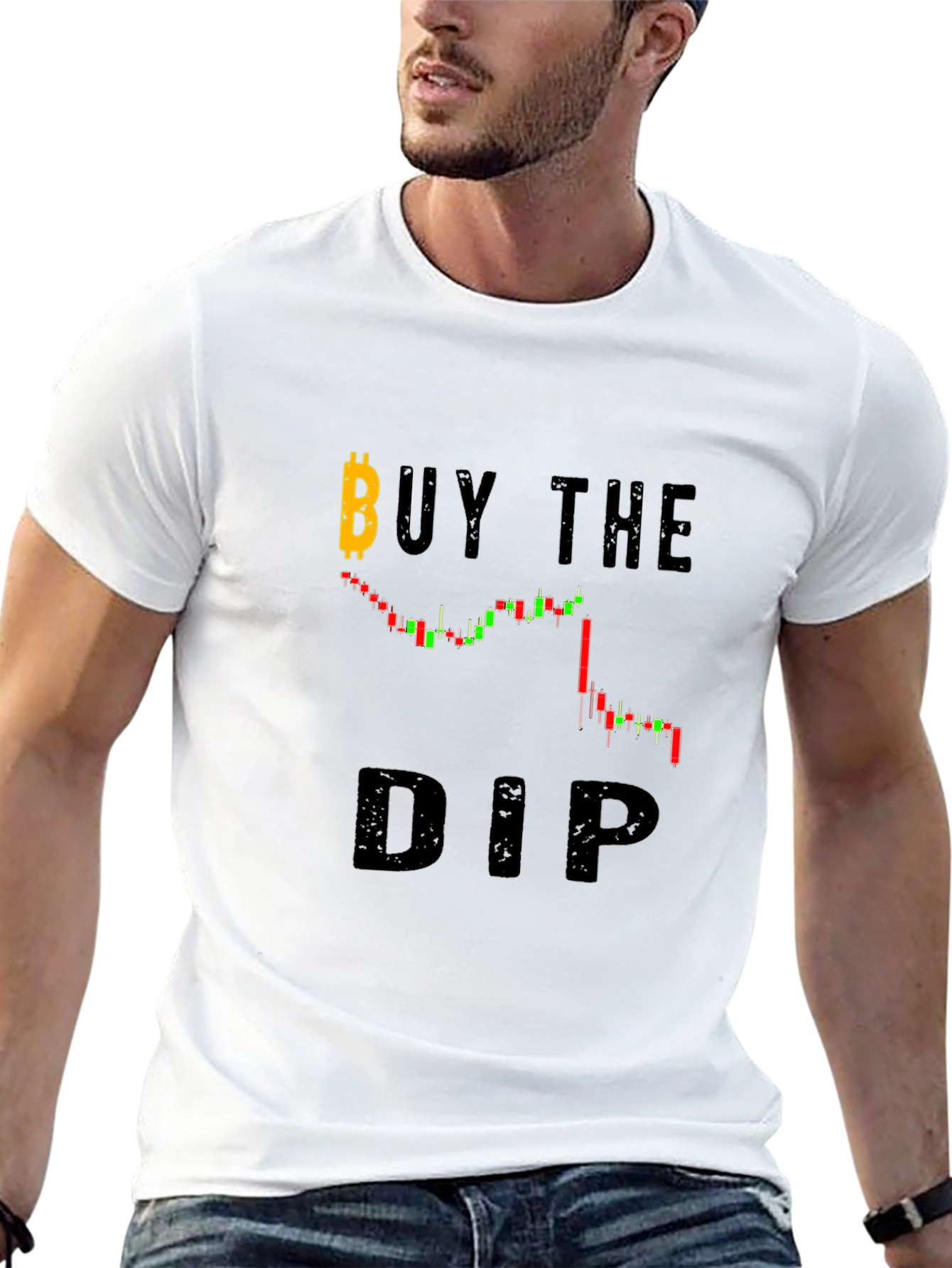 Buy the Dip Bitcoin Crypto T-Shirt