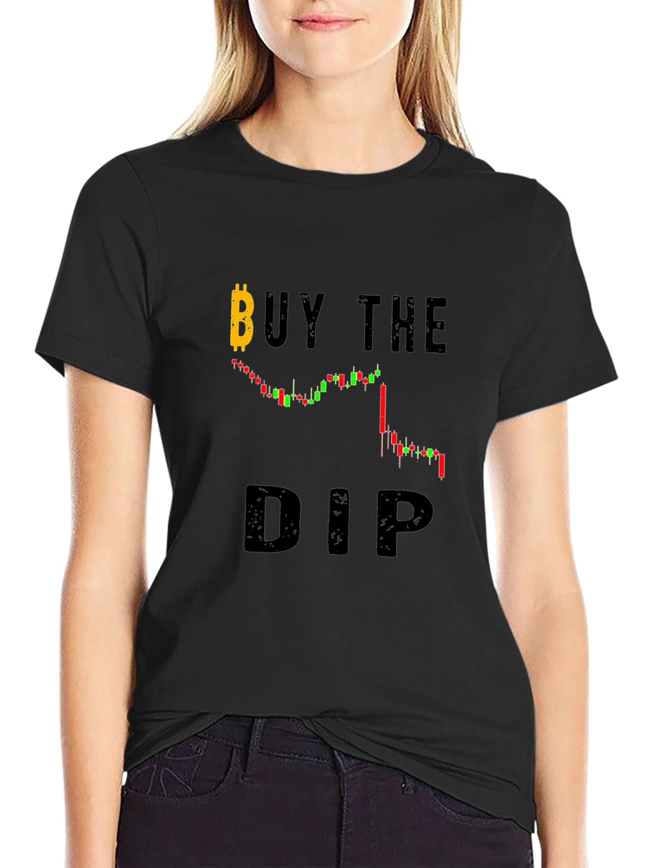 Buy the Dip Bitcoin Crypto T-Shirt