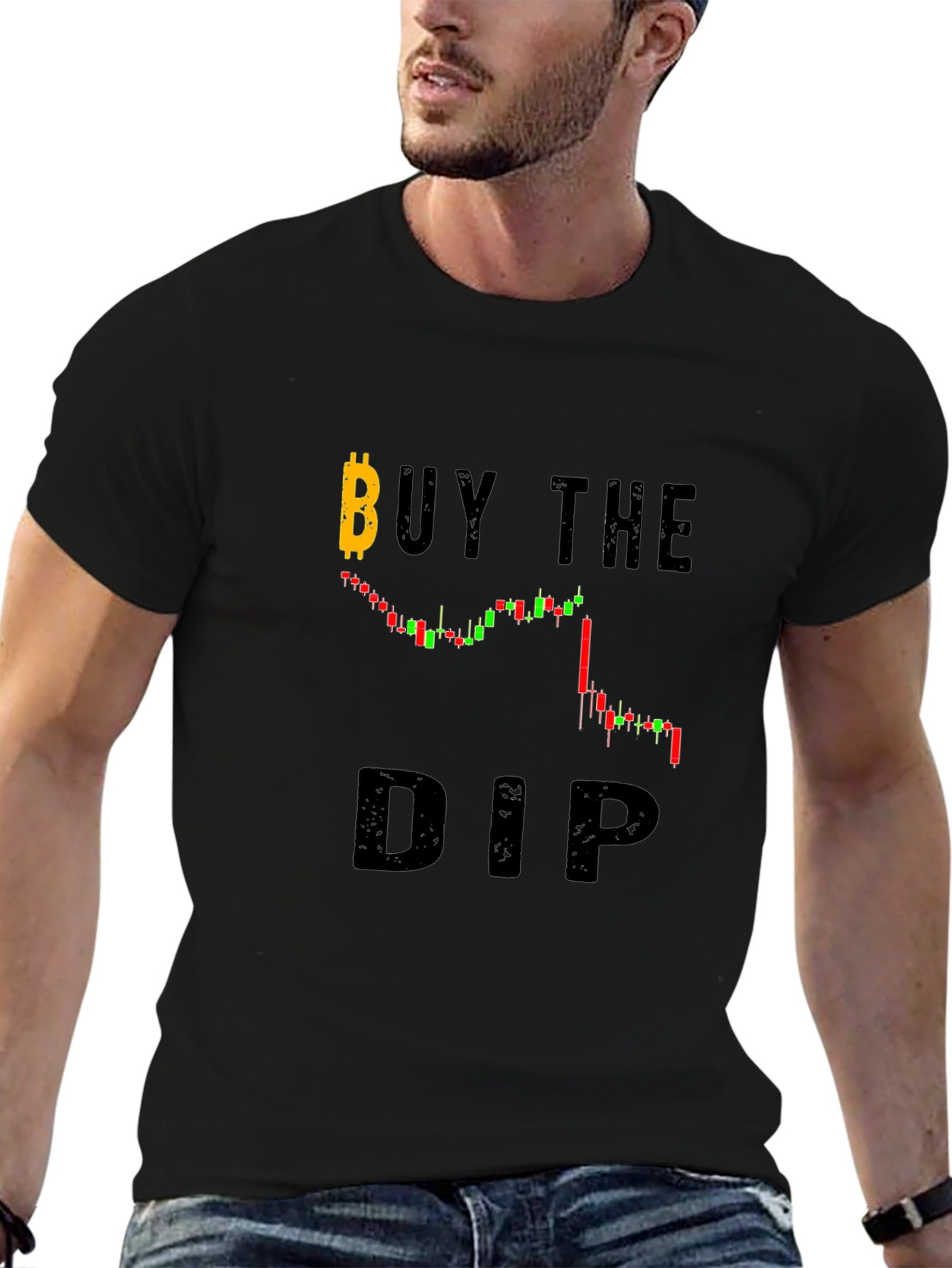 Buy the Dip Bitcoin Crypto T-Shirt