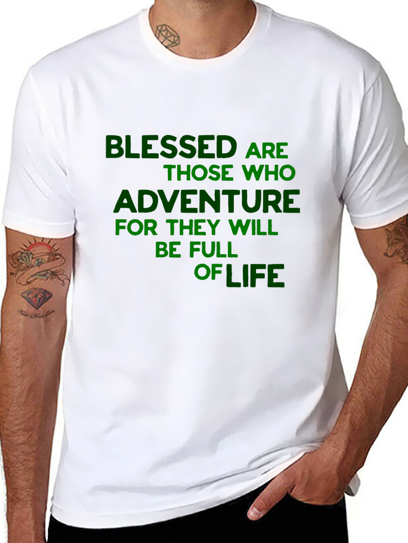 Blessed Adventure T-Shirt - Full of Life Graphic Tee