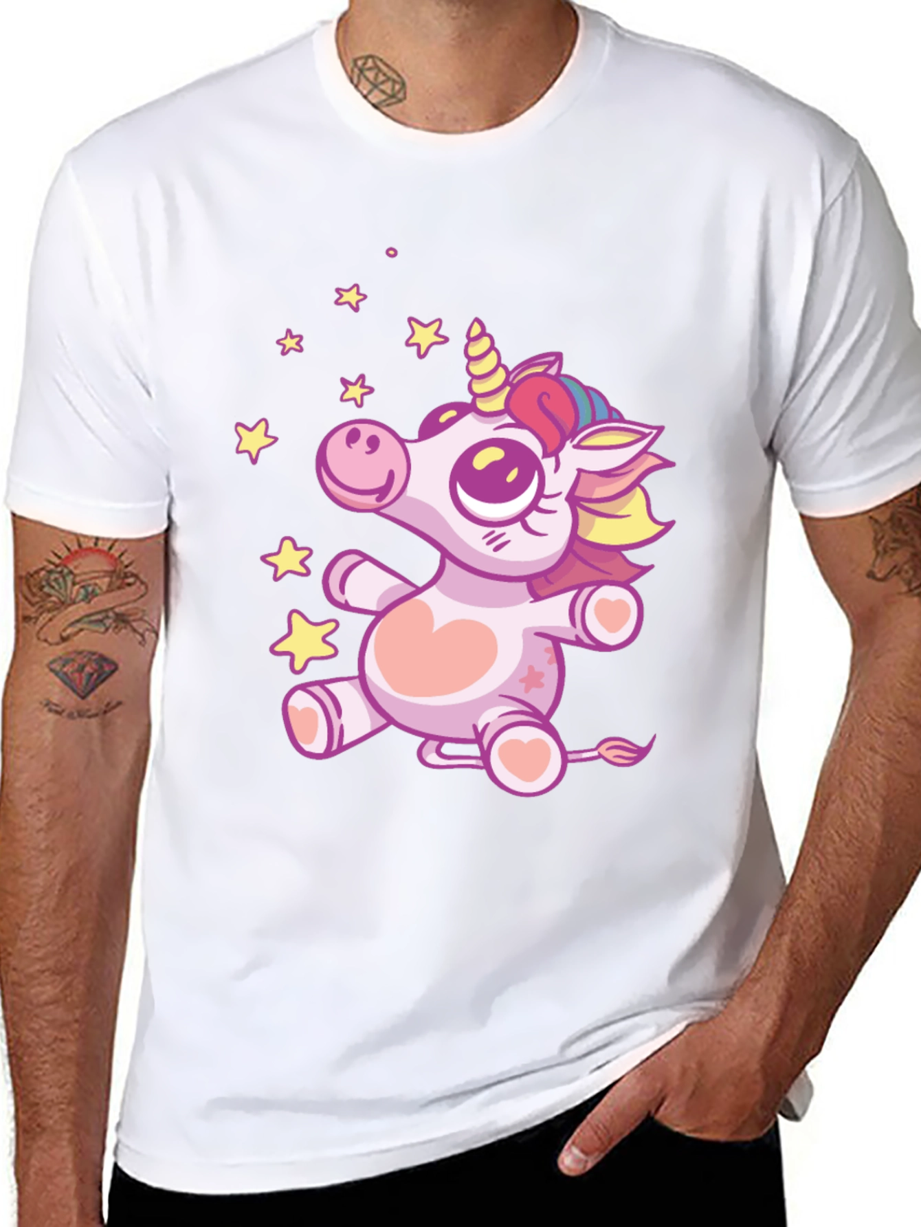 Unicorn Stars Graphic Tee