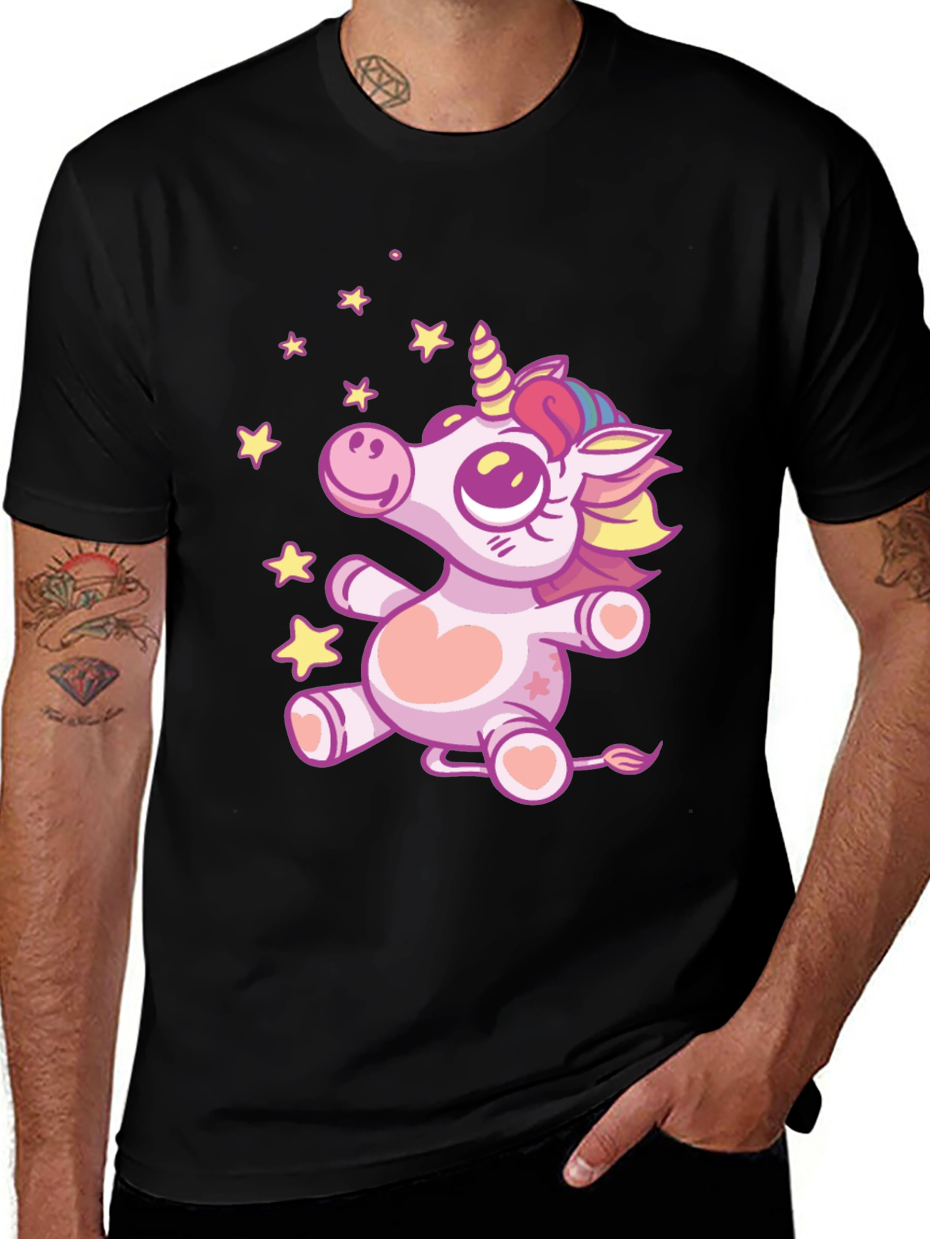 Unicorn Stars Graphic Tee