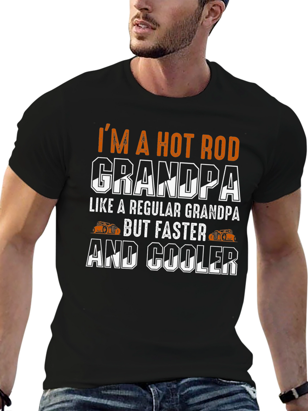 Hot Rod Grandpa T-Shirt