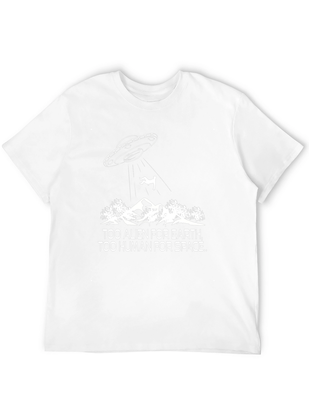 Too Alien Too Human Graphic Tee