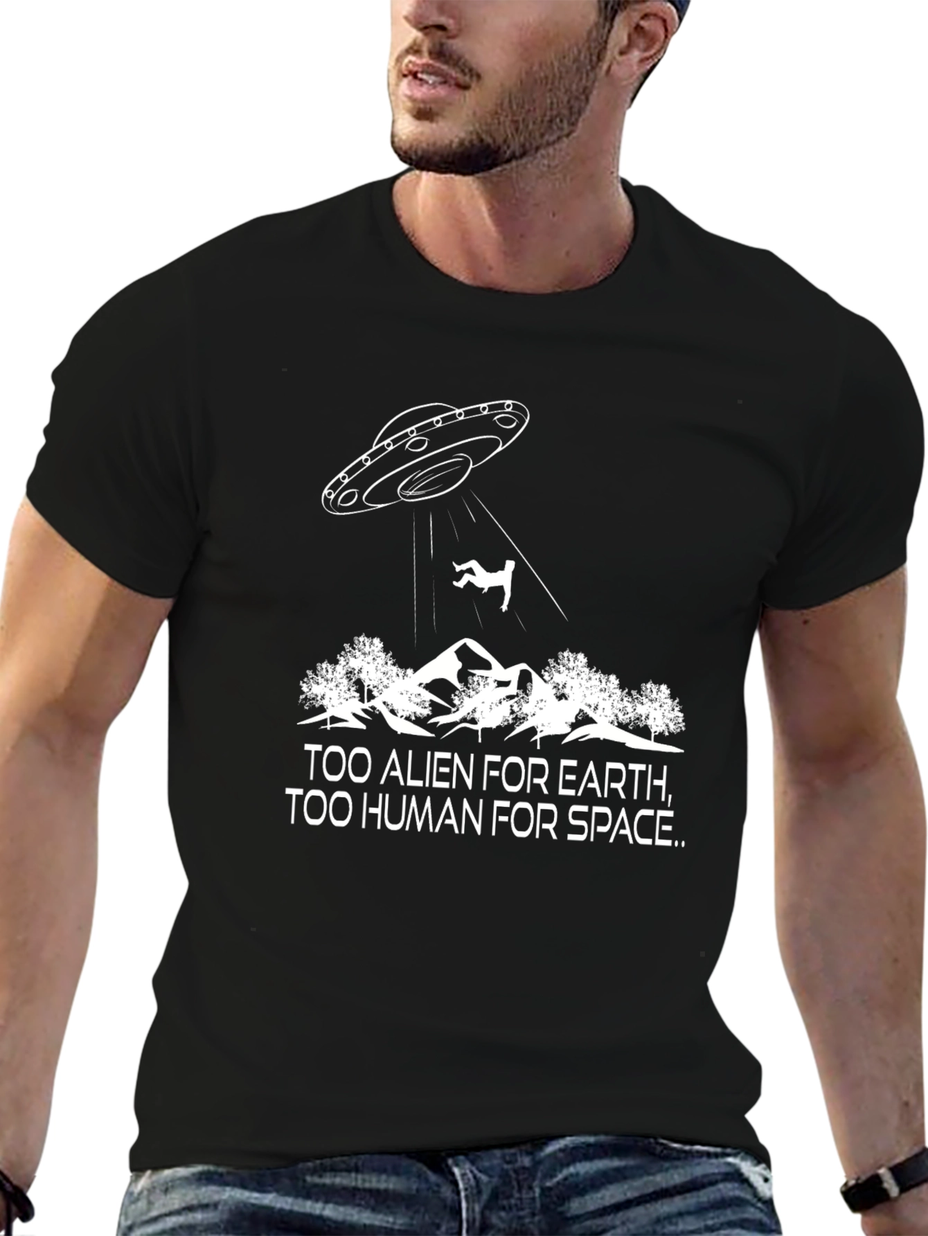 Too Alien Too Human Graphic Tee