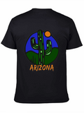 Arizona Cactus Graphic Tee - Desert Style