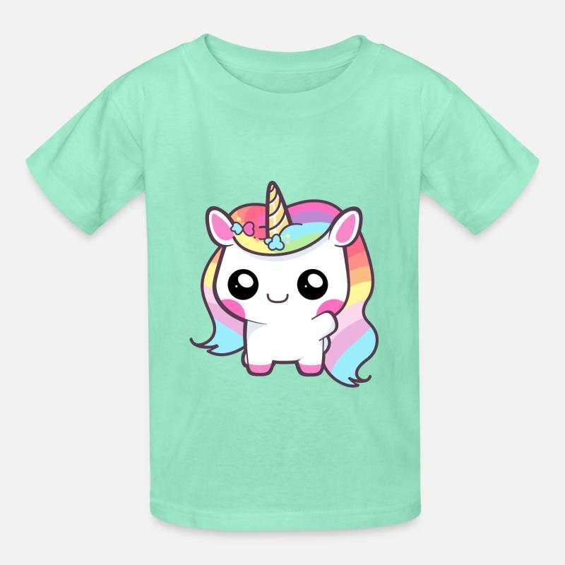 Baby Unicorn with rainbow mane