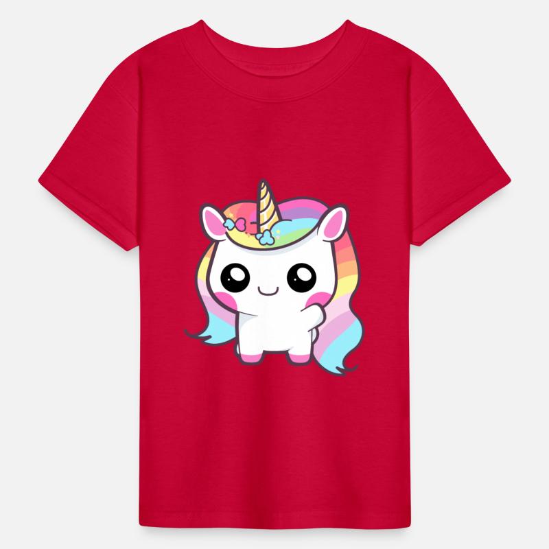 Baby Unicorn with rainbow mane